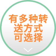 有多种转送方式可选择