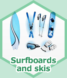 Surfboards and skis