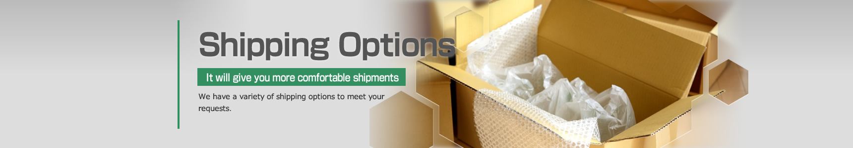 Shipping Options