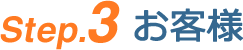 Step.3 お客様