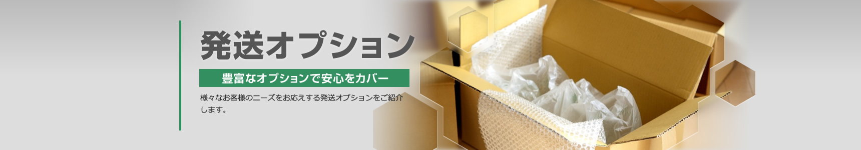 発送オプション